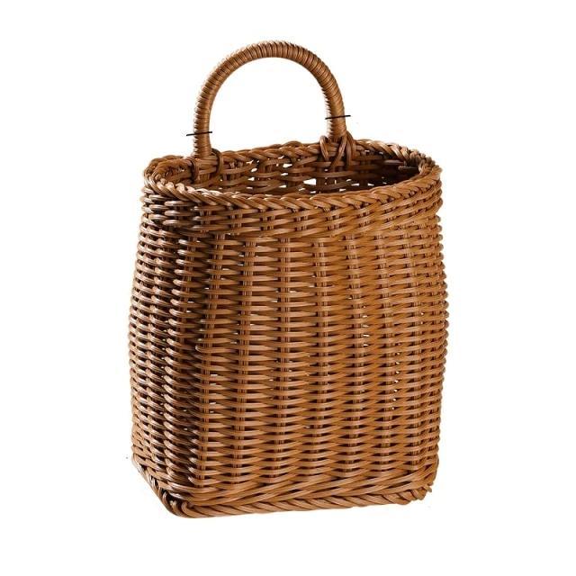 CottageBloom - Ländlicher Hängepflanzkorb | Vintage-Stil | Dekorative Eleganz