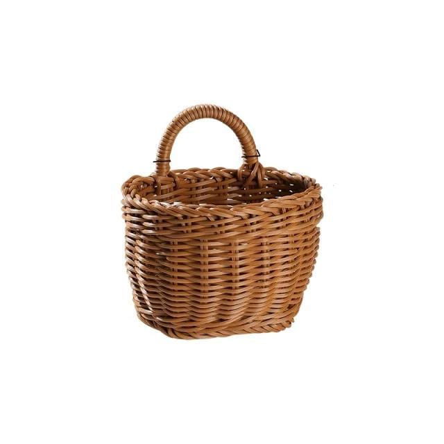 CottageBloom - Ländlicher Hängepflanzkorb | Vintage-Stil | Dekorative Eleganz