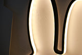 LumiRabbit Moderne LED Nachttischlampe | Dimmbar | Stimmungslicht | Kabelloses Design