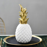 PineLux Glänzende Ananas Dekofigur | Modernes Design | In 3 Farben & Größen erhältlich