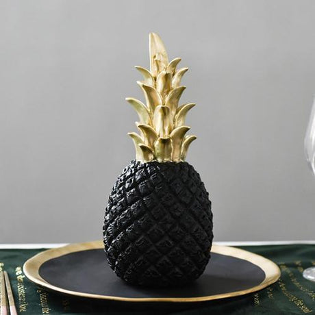 PineLux Glänzende Ananas Dekofigur | Modernes Design | In 3 Farben & Größen erhältlich