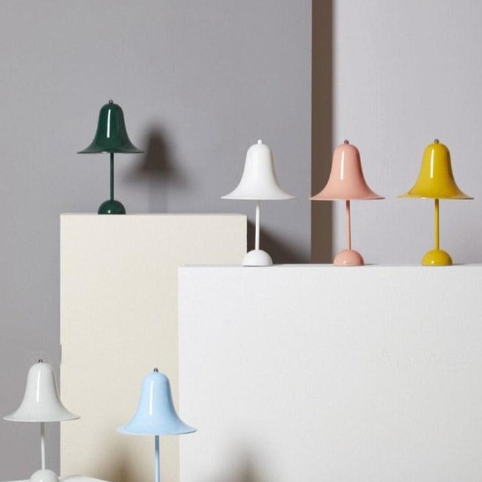 LumoCap Schnurlose Tischlampe | Classic Cap Design | LED Beleuchtung | Kabellos | Moderne Dekoration