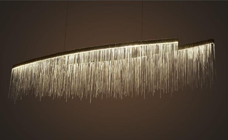 RainLuxe - LED Raindrop Kronleuchter | Elegante Beleuchtung | Modernes Design für Wohnräume