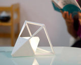 LumiPyramid Touch LED Lampe | Dimmbare Beleuchtung | Stilvolle Diamant-Optik | Perfekt für Zuhause & Büro