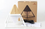 LumiPyramid Touch LED Lampe | Dimmbare Beleuchtung | Stilvolle Diamant-Optik | Perfekt für Zuhause & Büro
