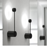 LumoArt - Minimalistische Art Deco LED Wandleuchte | Runde Eleganz | Modernes Lichtdesign