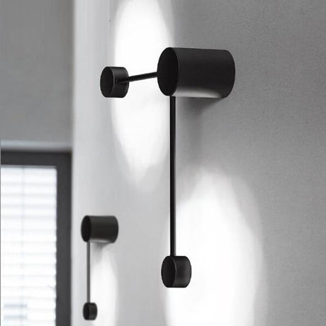 LumoArt - Minimalistische Art Deco LED Wandleuchte | Runde Eleganz | Modernes Lichtdesign