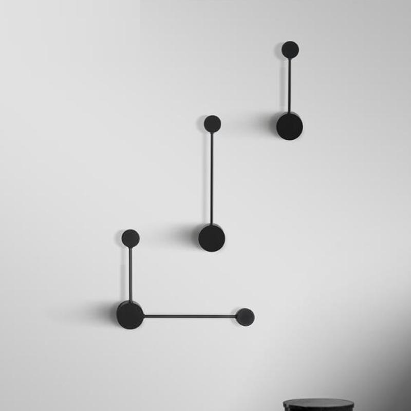 LumoArt - Minimalistische Art Deco LED Wandleuchte | Runde Eleganz | Modernes Lichtdesign