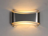 LunaCurve LED Wandleuchte | Modernes Design | Geschwungene Energiesparleuchte