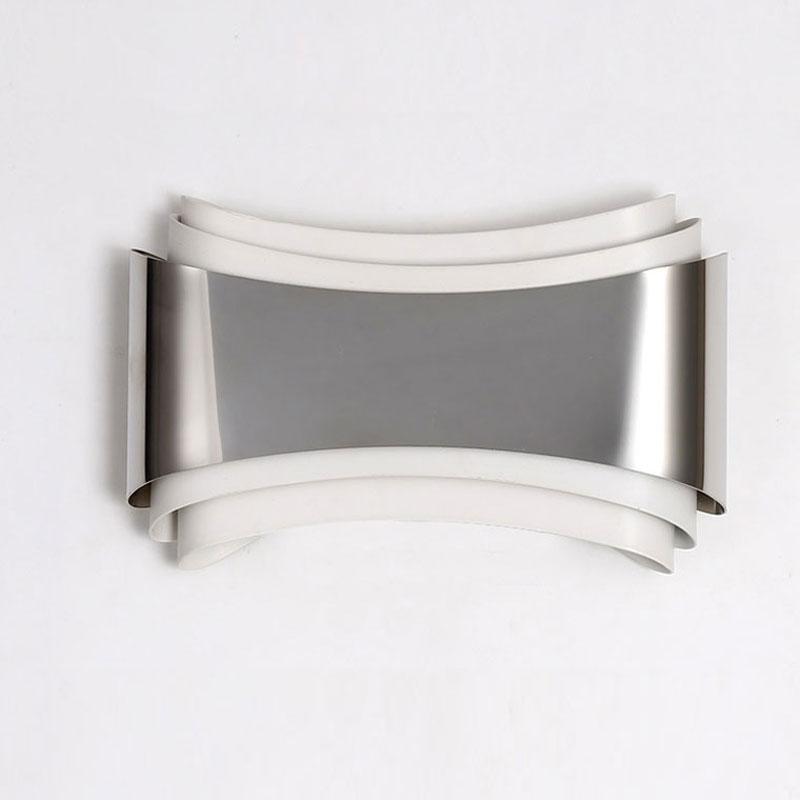 LunaCurve LED Wandleuchte | Modernes Design | Geschwungene Energiesparleuchte