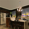 GlobeLume Nordic Design Hängeleuchte | Weltkugel Optik | Modernes skandinavisches Design