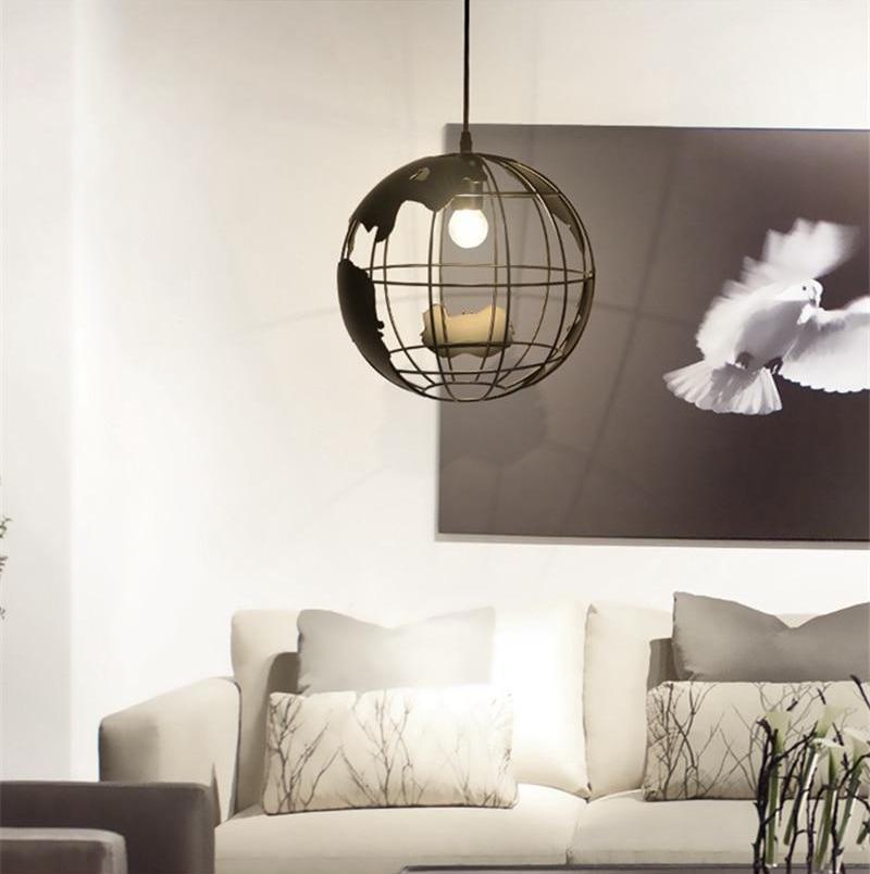 GlobeLume Nordic Design Hängeleuchte | Weltkugel Optik | Modernes skandinavisches Design