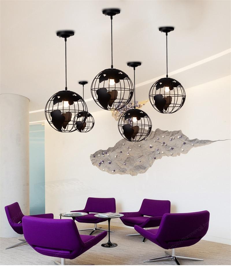 GlobeLume Nordic Design Hängeleuchte | Weltkugel Optik | Modernes skandinavisches Design