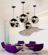 GlobeLume Nordic Design Hängeleuchte | Weltkugel Optik | Modernes skandinavisches Design