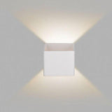 LumiBloc LED Wandlampe | Up & Down Licht | Modernes Würfel-Design | Holz & Farbvarianten