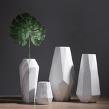 GeoMarble Geometrische Marmor-Vasen | Zeitloses Design | Hochwertige Dekoration | Perfekt für Zuhause