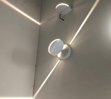 LuminoArc - Kreisförmige LED Wandlampe | Moderne Wandbeleuchtung | Warmes & Kühles Licht
