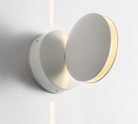 LuminoArc - Kreisförmige LED Wandlampe | Moderne Wandbeleuchtung | Warmes & Kühles Licht