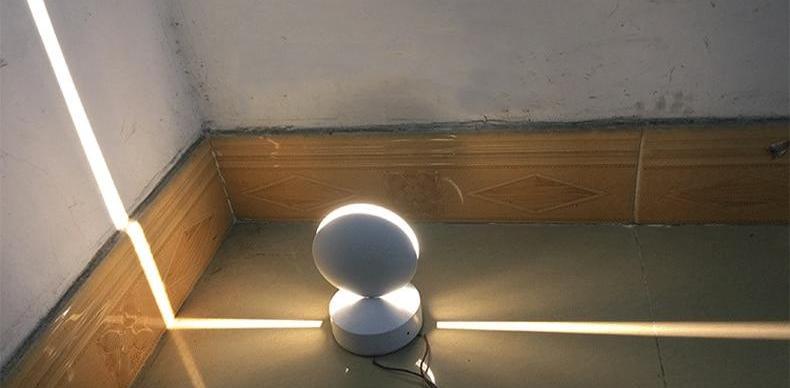 LuminoArc - Kreisförmige LED Wandlampe | Moderne Wandbeleuchtung | Warmes & Kühles Licht