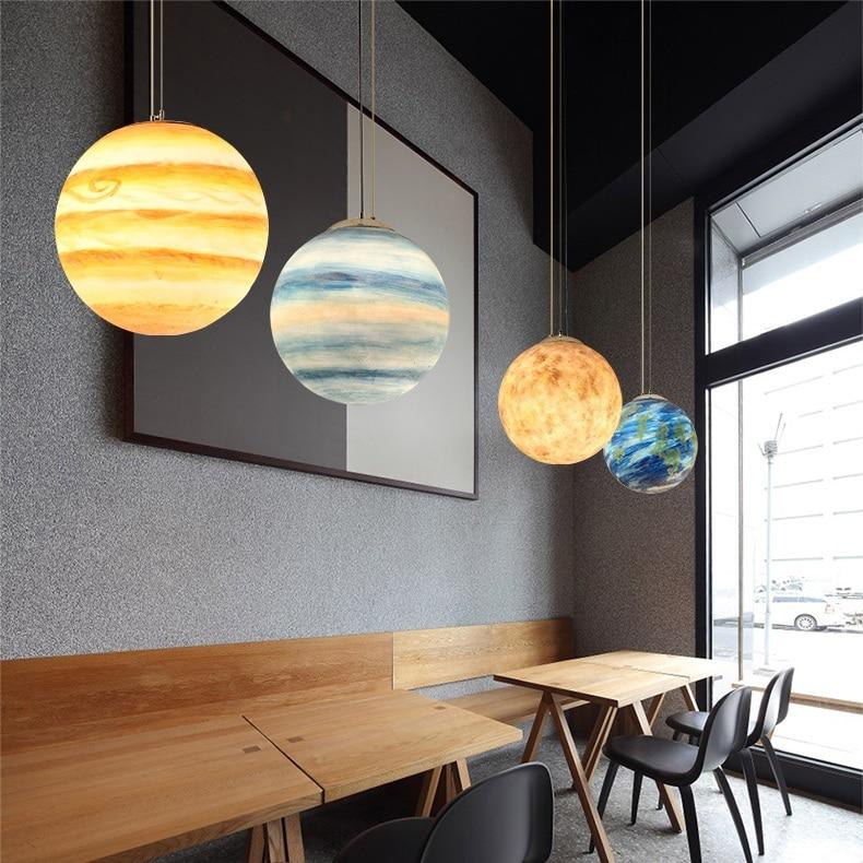 OrbitalLuxe Planetarische Pendelleuchte | LED-Design | Dekorative Beleuchtung für Zuhause