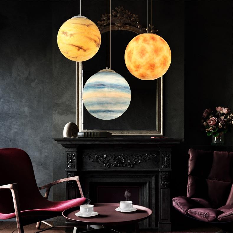 OrbitalLuxe Planetarische Pendelleuchte | LED-Design | Dekorative Beleuchtung für Zuhause
