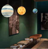 OrbitalLuxe Planetarische Pendelleuchte | LED-Design | Dekorative Beleuchtung für Zuhause
