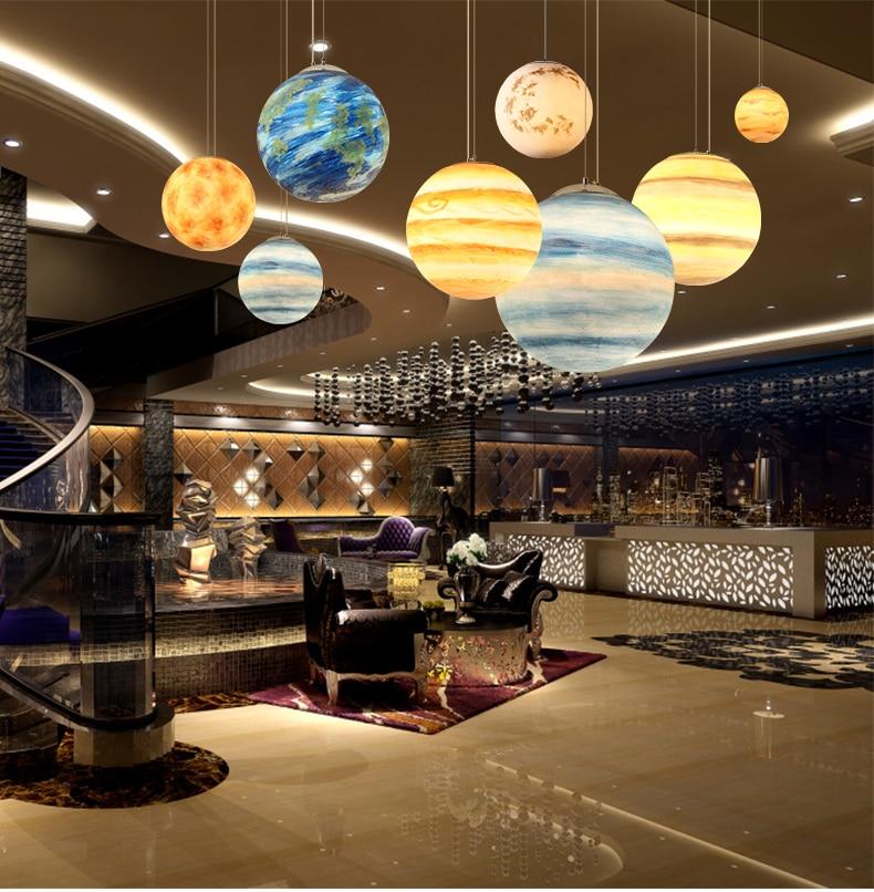 OrbitalLuxe Planetarische Pendelleuchte | LED-Design | Dekorative Beleuchtung für Zuhause