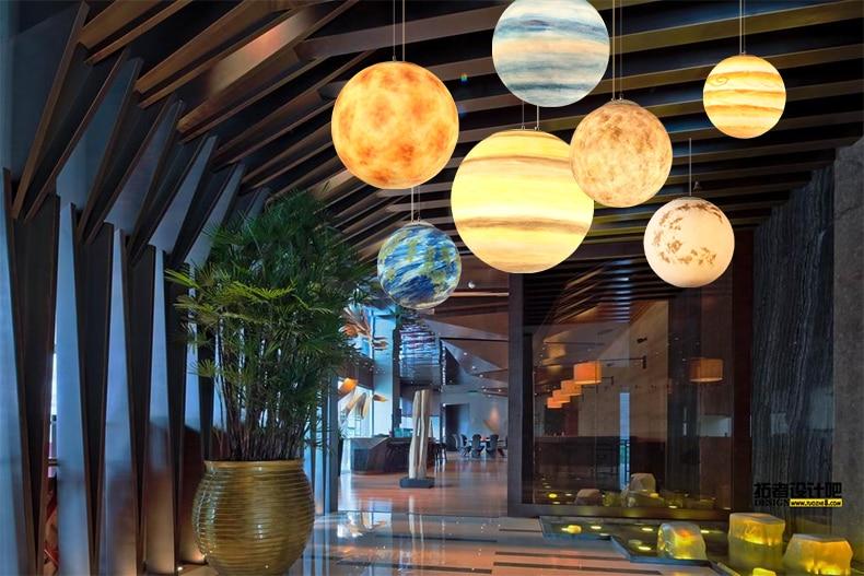 OrbitalLuxe Planetarische Pendelleuchte | LED-Design | Dekorative Beleuchtung für Zuhause