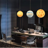 OrbitalLuxe Planetarische Pendelleuchte | LED-Design | Dekorative Beleuchtung für Zuhause