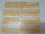 LettraGlow Premium Buchstabenbrett | Personalisierte Botschaften | Vintage Letter Board für Zuhause & Büro