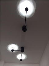 LumoArt - Minimalistische Art Deco LED Wandleuchte | Runde Eleganz | Modernes Lichtdesign