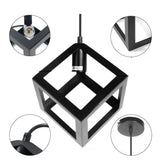LumoHexa - Moderne Nordic LED Pendelleuchte | Geometrisches Design | Energieeffizient & Stilvoll