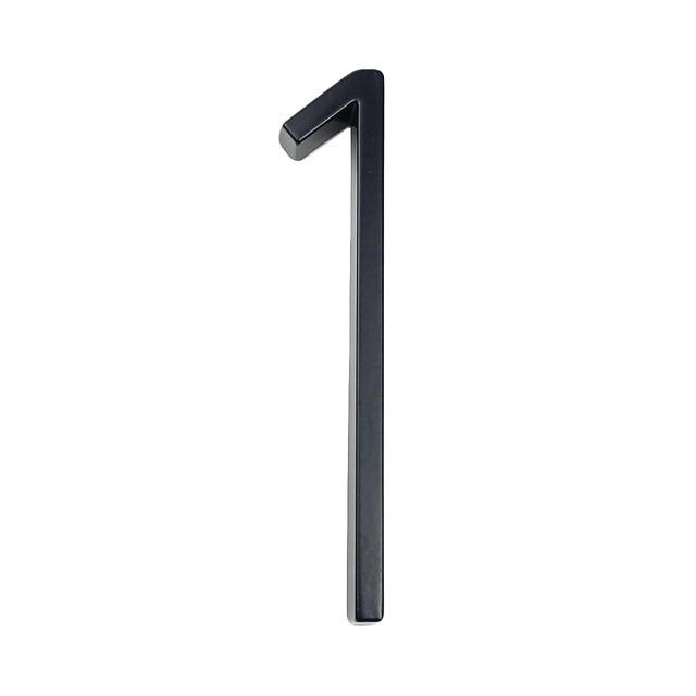 Numera Modern Hausnummern | Stilvolles Design | Wetterfest & Langlebig | Außenbereich