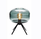 GlowDome Glastischlampe | Nordic Design | LED Tischleuchte | Stimmungslicht | Elegante Dekoration für Zuhause