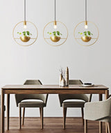 PlantGlow Moderne Nordic Planter Lampe | LED Pflanzenlampe | Stilvolle Beleuchtung und Pflanzenhalter | Dekoration für Zuhause