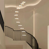LunaStellar Hängender Sternen-Kronleuchter | Designer LED-Beleuchtung | Warmweiß & Kaltweiß | Modernes Design