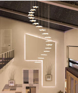 LunaStellar Hängender Sternen-Kronleuchter | Designer LED-Beleuchtung | Warmweiß & Kaltweiß | Modernes Design