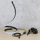 LumoSpira - Dimmable LED Spiral Tischlampe | Modernes Design | Stimmungslicht & Leselampe | Dekoration für Zuhause