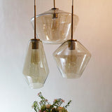 GlowVerve Glas-Pendelleuchte | Modernes Design | Elegante Hängelampe für Zuhause