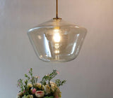 GlowVerve Glas-Pendelleuchte | Modernes Design | Elegante Hängelampe für Zuhause