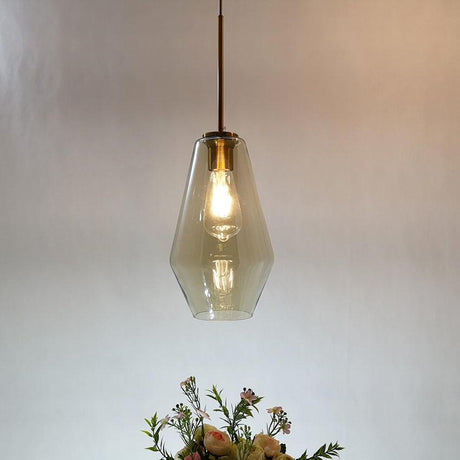 GlowVerve Glas-Pendelleuchte | Modernes Design | Elegante Hängelampe für Zuhause