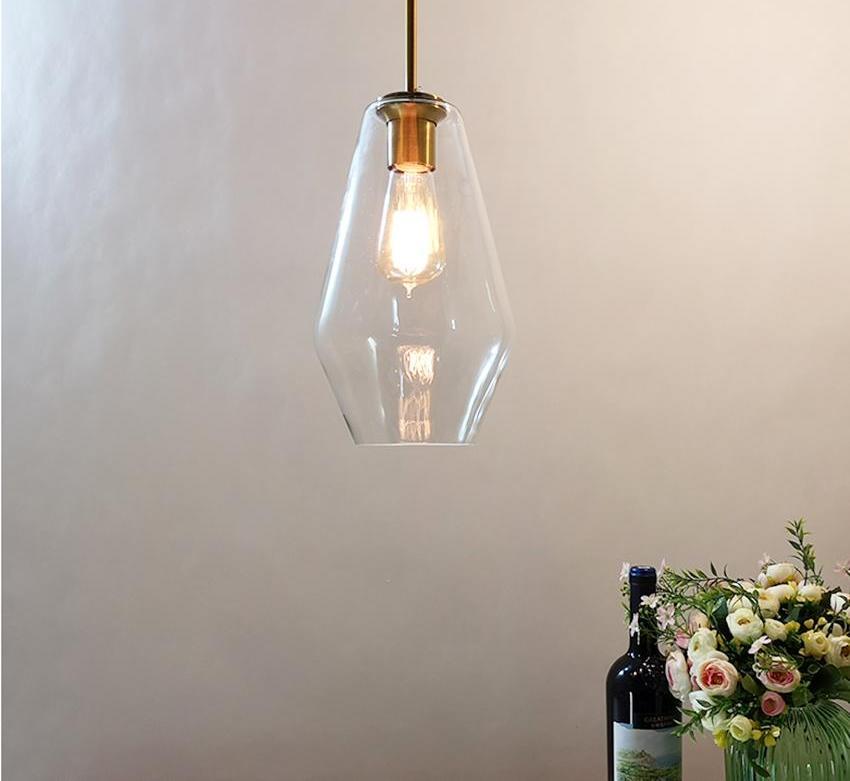 GlowVerve Glas-Pendelleuchte | Modernes Design | Elegante Hängelampe für Zuhause
