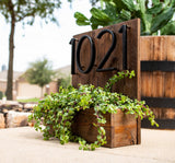Numera Modern Hausnummern | Stilvolles Design | Wetterfest & Langlebig | Außenbereich