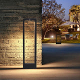 LumoFrame - Moderne Gartenlampe mit schwarzem Rahmen | Outdoor LED Leuchte | Wetterfest | Stimmungsvolle Beleuchtung