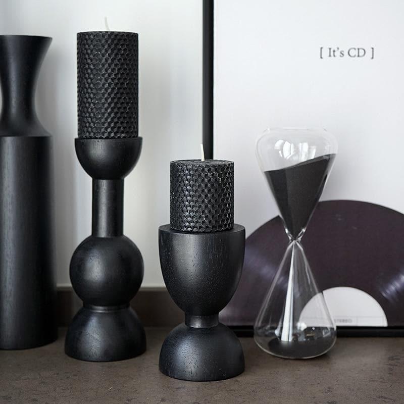 Lumeva Elegante Kerzenhalter Set | Minimalistisches Design | Dekoration für Wohnzimmer, Esstisch & besondere Anlässe