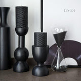 Lumeva Elegante Kerzenhalter Set | Minimalistisches Design | Dekoration für Wohnzimmer, Esstisch & besondere Anlässe
