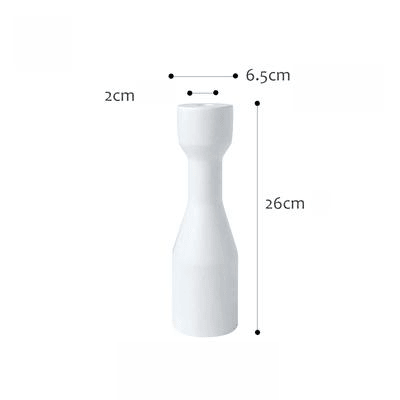 Lumeva Elegante Kerzenhalter Set | Minimalistisches Design | Dekoration für Wohnzimmer, Esstisch & besondere Anlässe