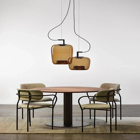 HaloLume Moderne Hängeleuchte | LED Designlampe für Küchentische | Elegante Pendelleuchte