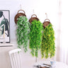 RattaBloom Wand-Pflanzgefäß aus Rattan | Hängender Pflanzenhalter | Dekoratives Garten-Accessoire