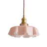 NostaLume Glasblume Hängelampe | Vintage Pendelleuchte | Elegantes Licht für Zuhause